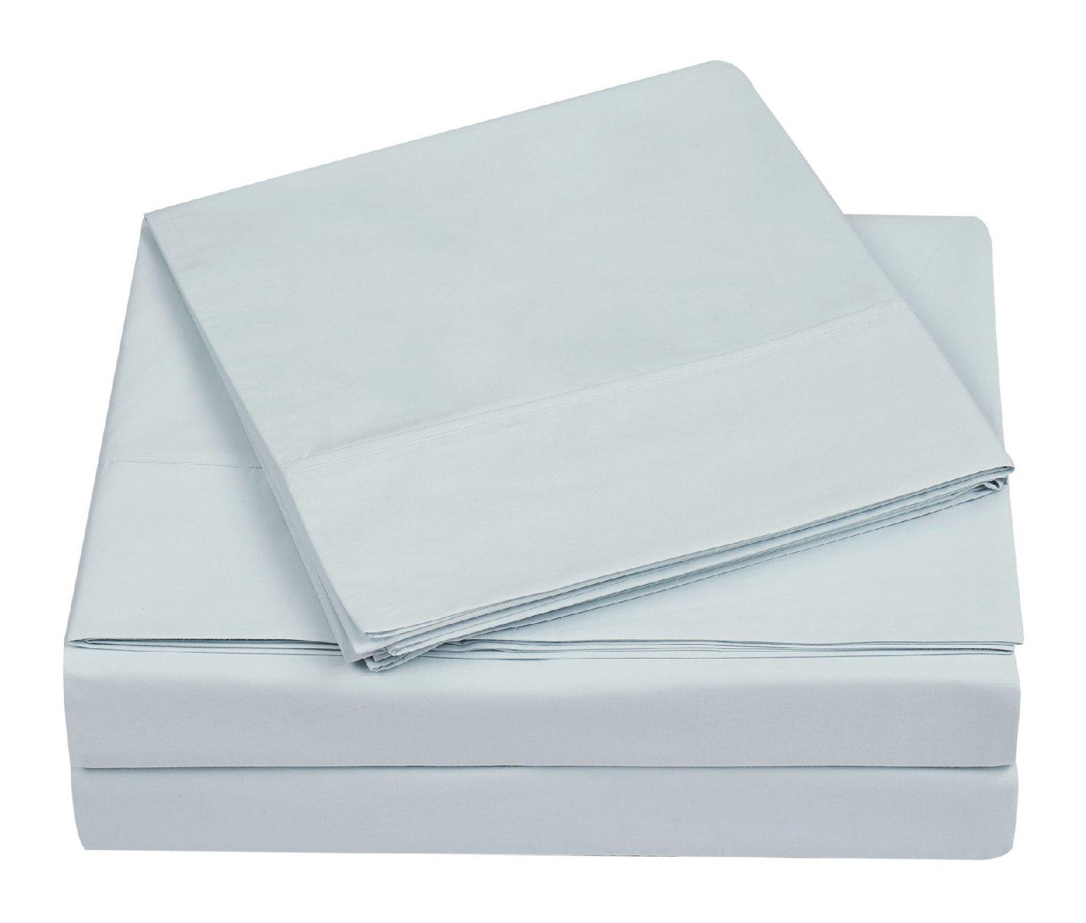 400 Thread Count Percale King Pillow Case Set