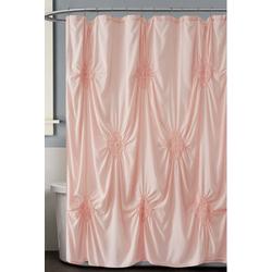 Georgia Rouched Shower Curtain