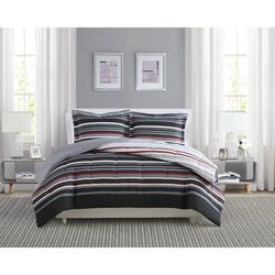 Style 212 Hillcrest Stripe Comforter Set