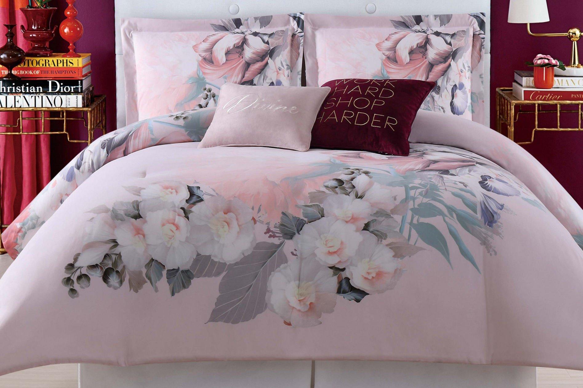 Photos - Bed Linen Christian Siriano NY Dreamy Floral Duvet Set
