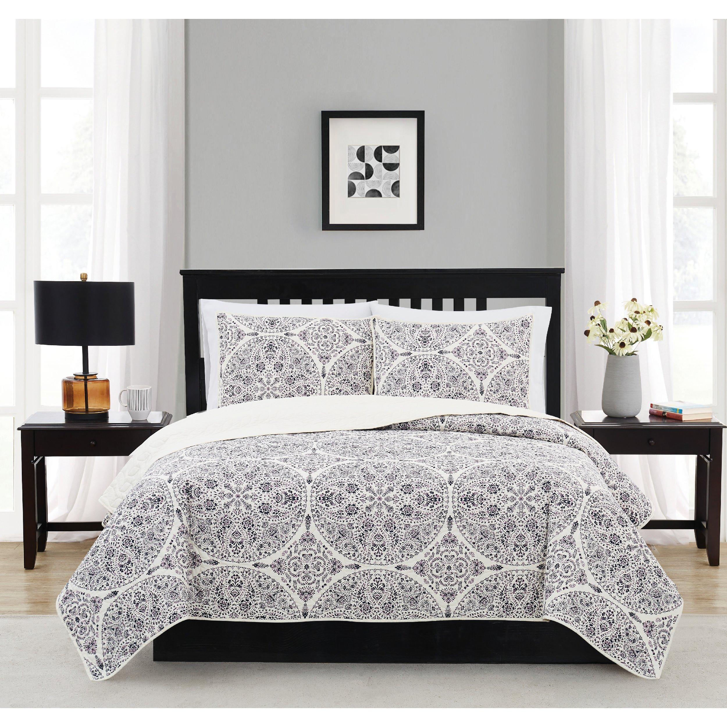 Stone Cottage Abbey Grey Quilt Set