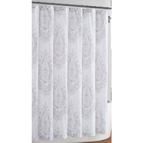 Cottage Classics Paisley Blossom Shower Curtain