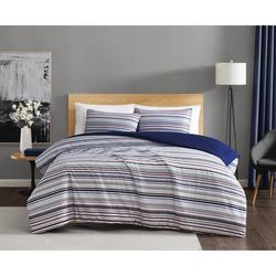 Teagan Stripe Stripe Comforter Set