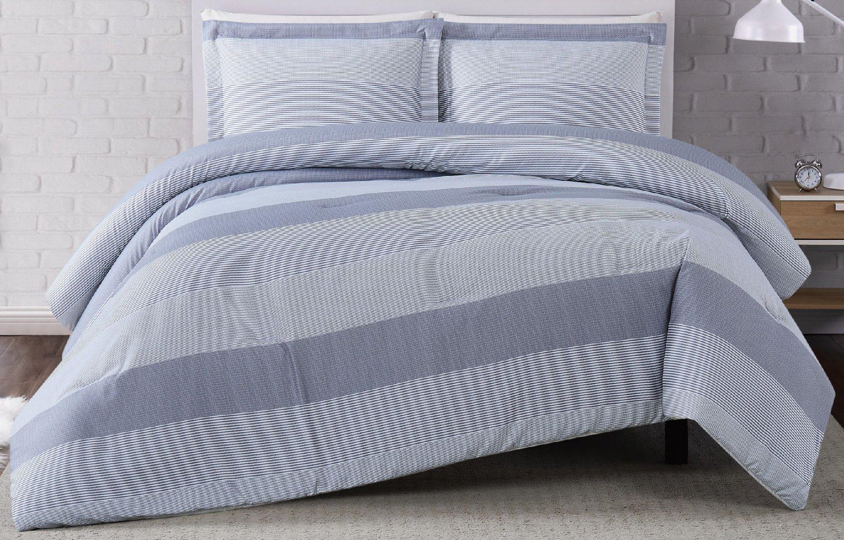 Truly Soft Multi Stripe Comforter Set