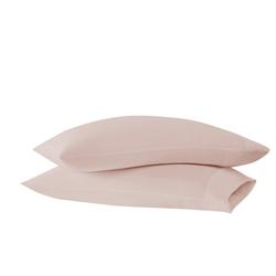 Cotton 310 TC Set of 2 Solid King Pillowcases