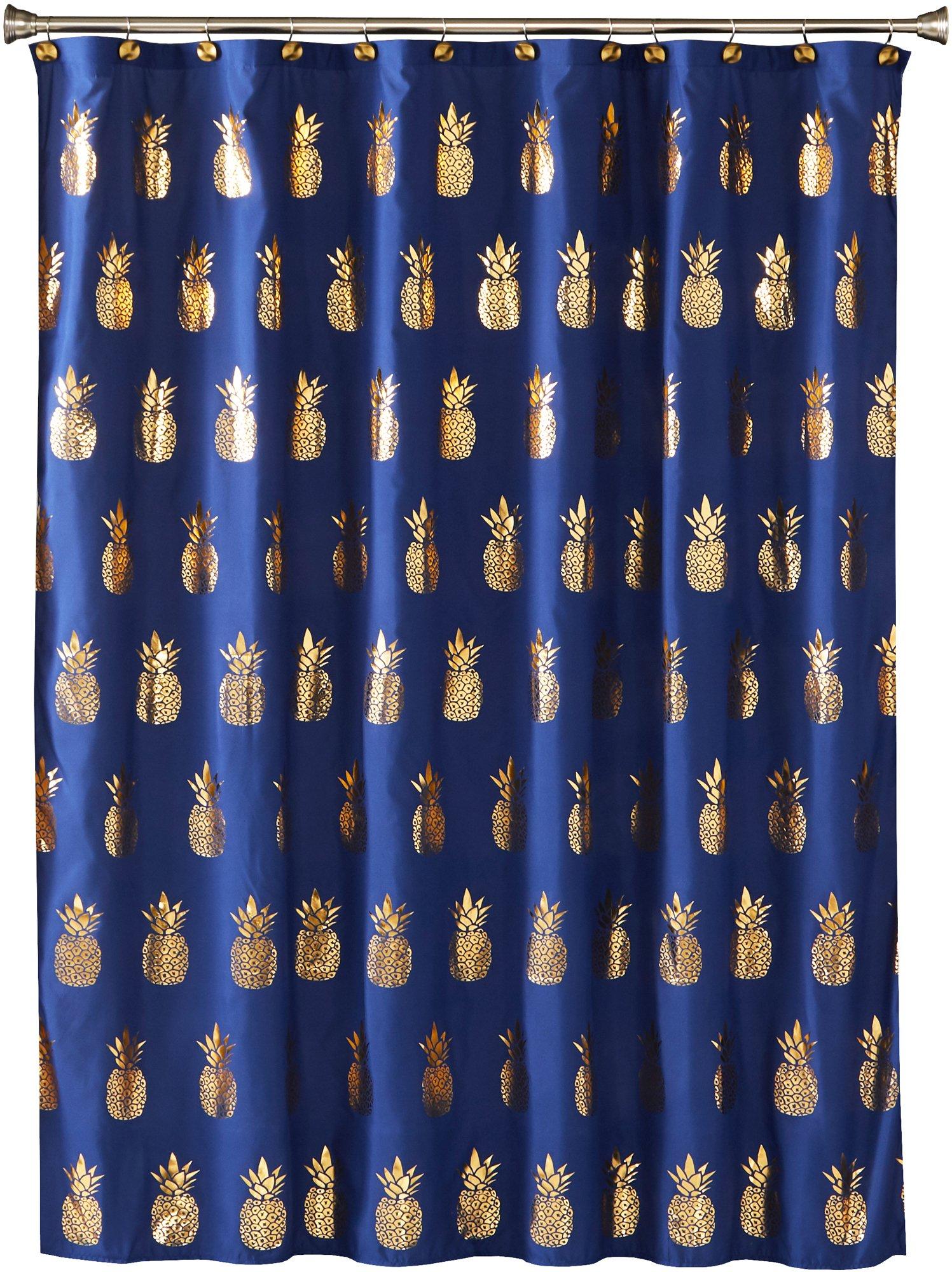 Saturday Knight Gilded Pineapple Shower Curtain Bealls Florida