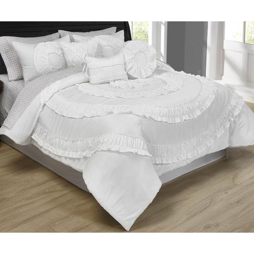 Morgan Home Jennifer 10 Pc Ruffled Comforter Set Bealls Florida