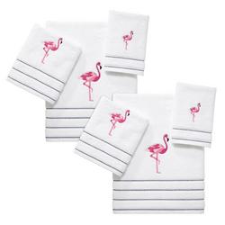 Flamingo Bath Towels