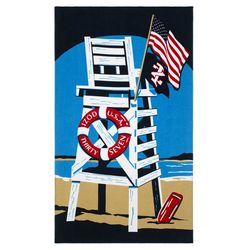 Lifeguard Chair Beach Towel