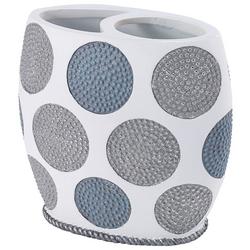 Dotted Circles Toothbrush Holder