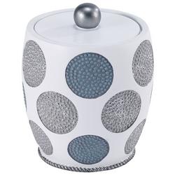 Dotted Circles Covered Jar