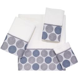Avanti Dotted Circles Design Towel Collection