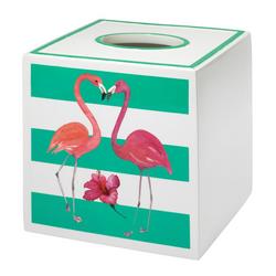 Flamingo Paradise Tissue Box Cover