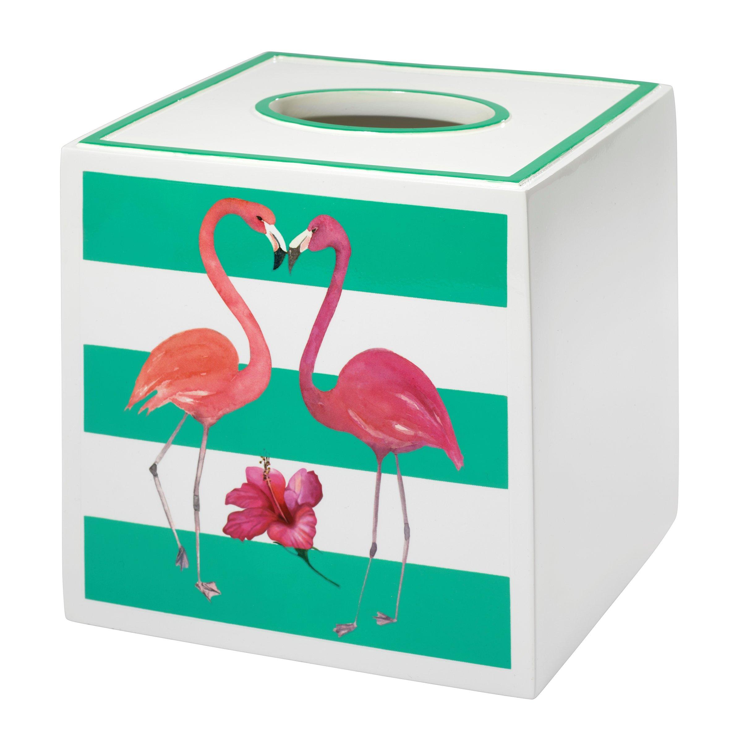Flamingo Paradise Tissue Box Cover