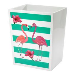 Avanti Flamingo Paradise Wastebasket