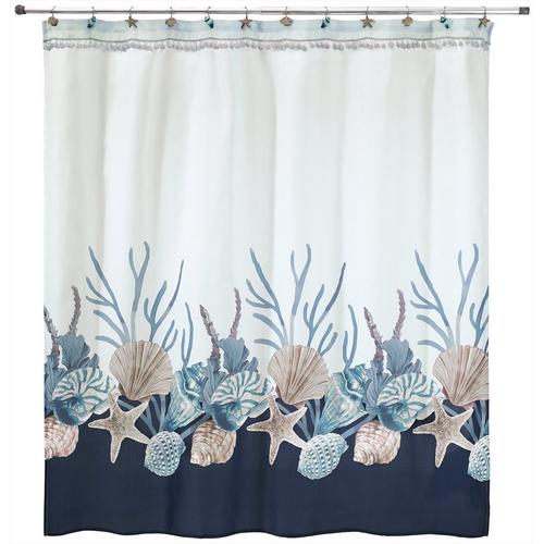 Avanti Blue Lagoon Shower Curtain