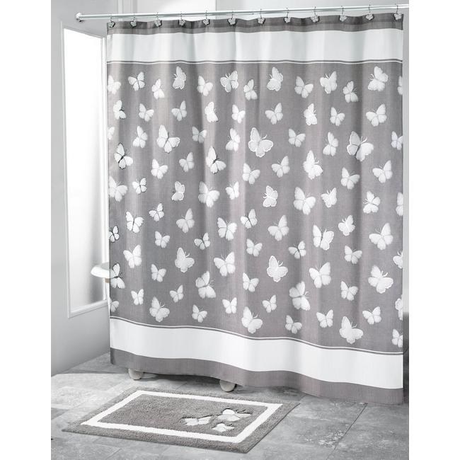 Multi Avanti Linens Yara Collection Shower Curtain