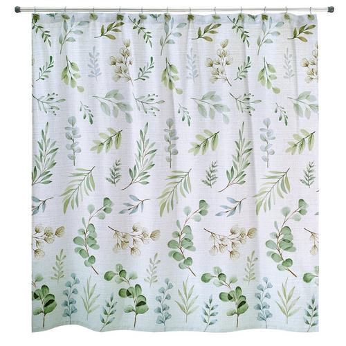 Avanti Ombre Leaves Shower Curtain
