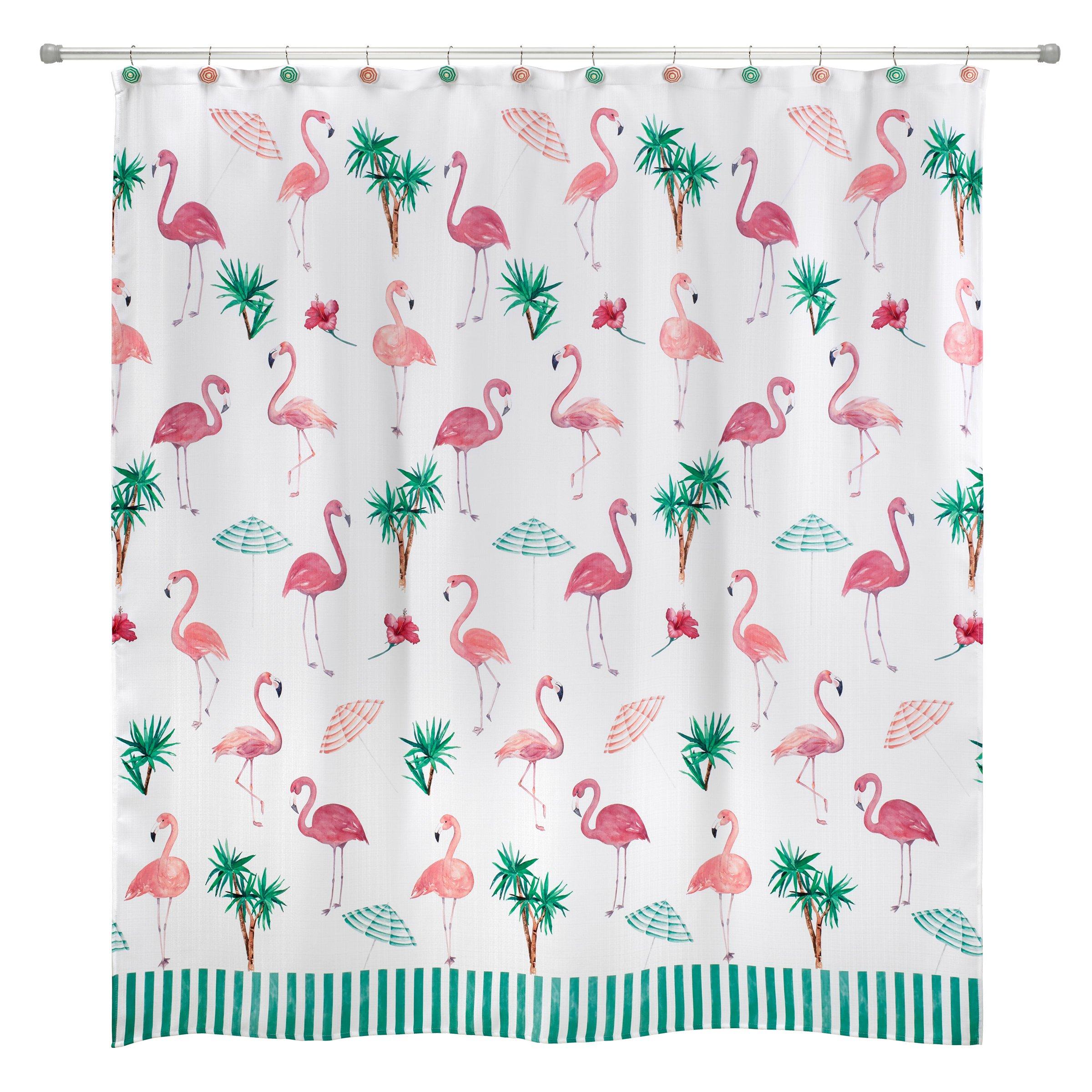 Flamingo Paradise Shower Curtain