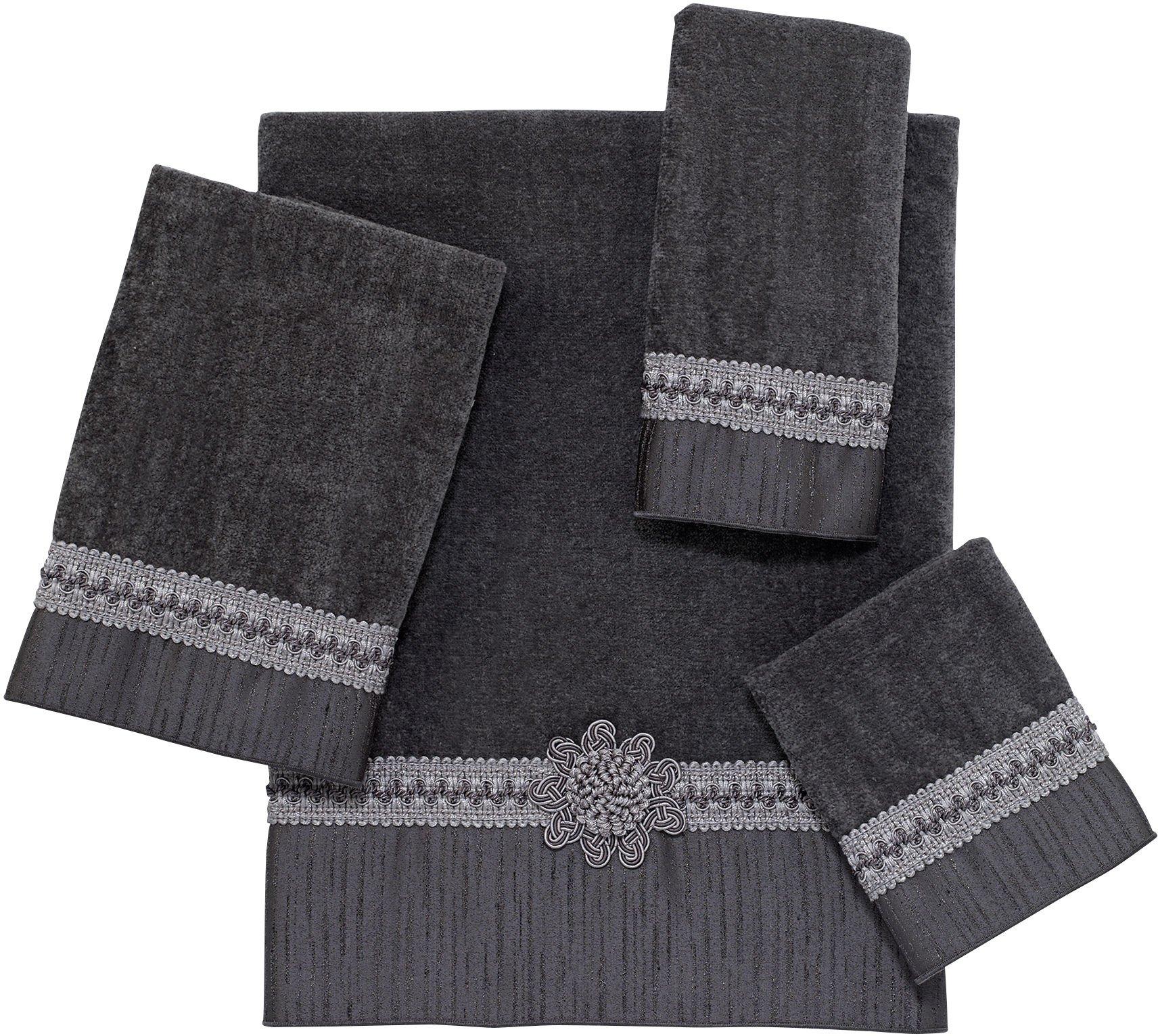 Granite Braided Cuff Towel Collection