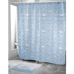 Blue Fin Bay Shower Curtain