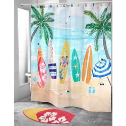 Surf Time Shower Curtain