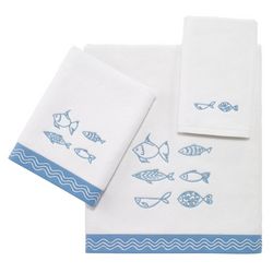 Avanti Blue Fin Bay Bath Towel Collection
