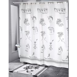 Avanti Lined with Grace Shower Curtain