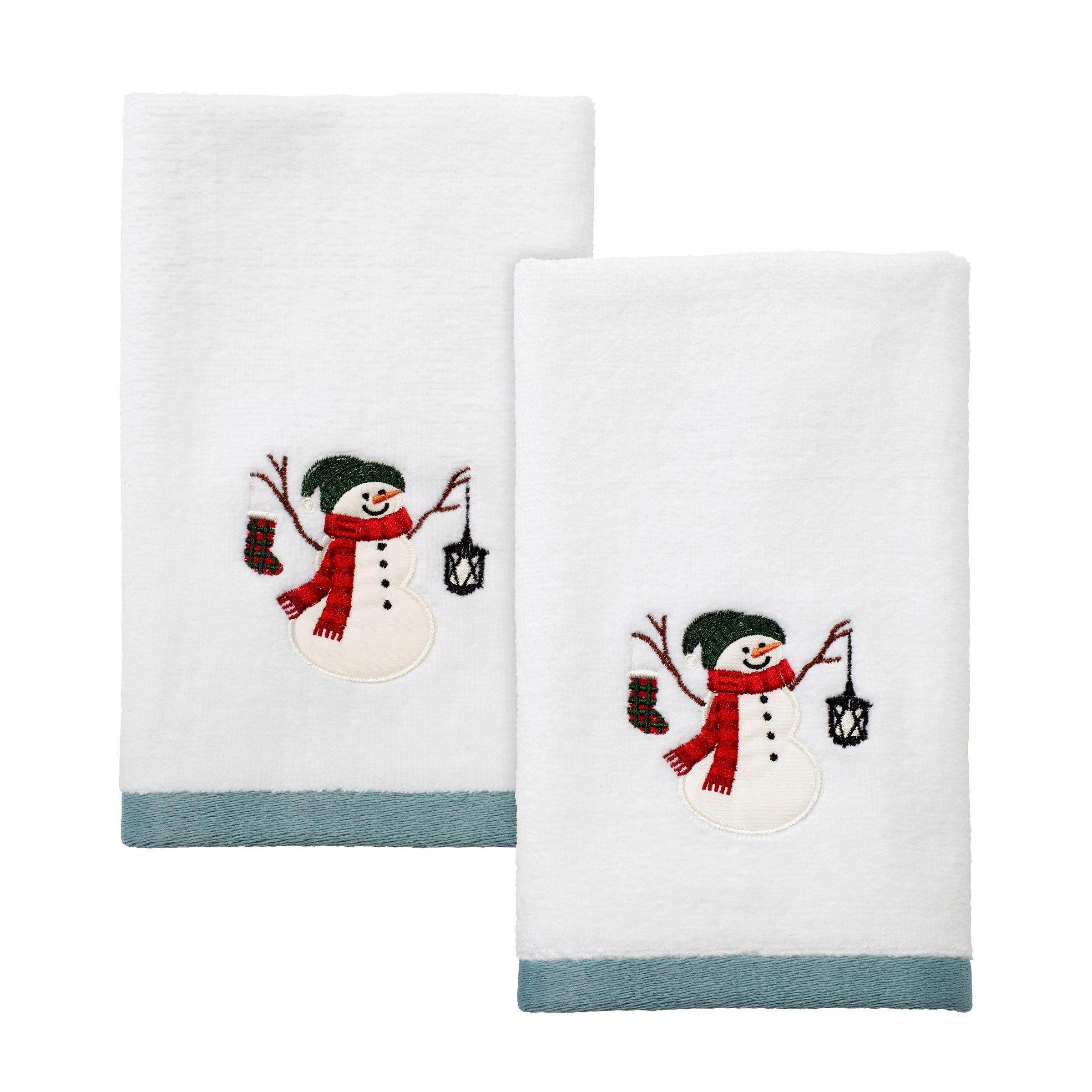 Avanti Snowman Park Towel