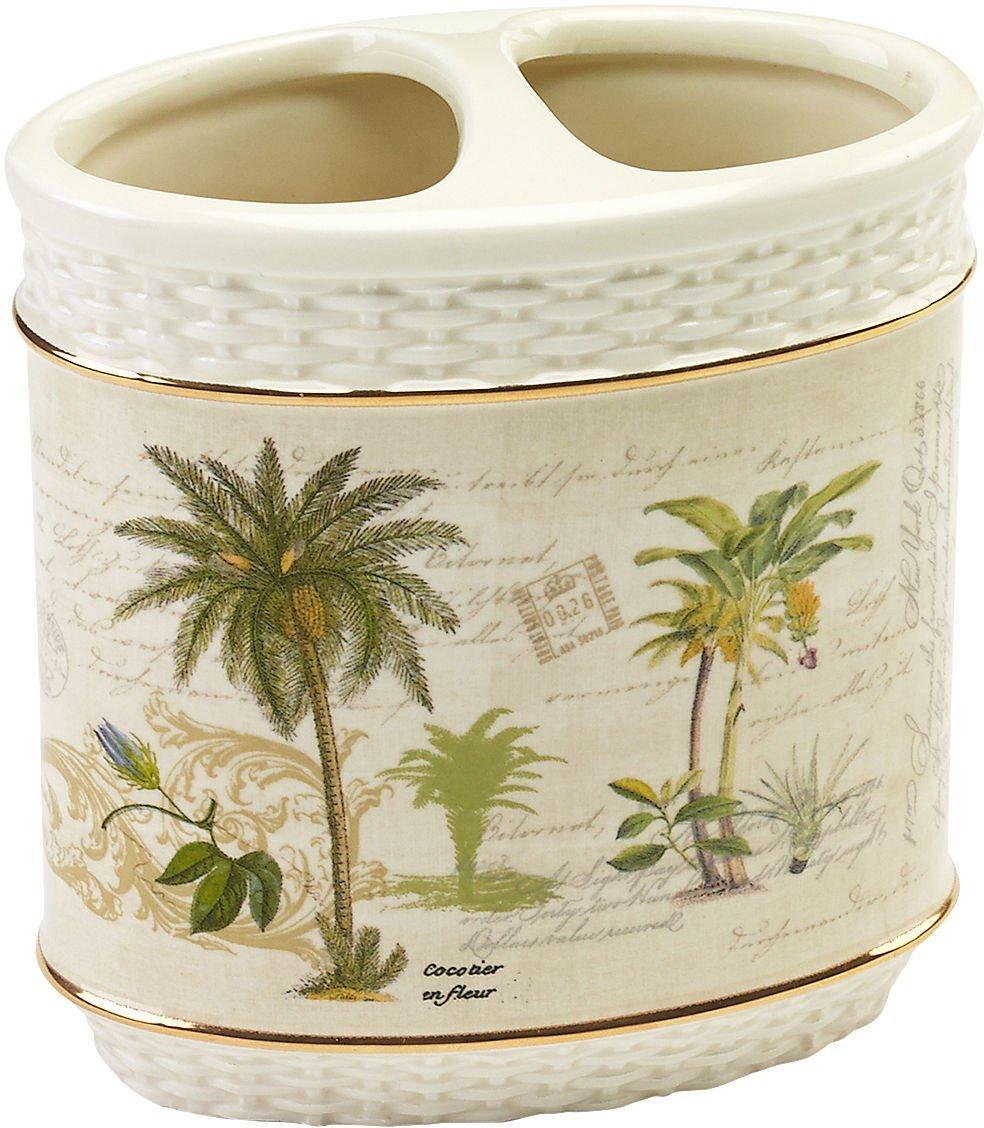 Colony Palm Toothbrush Holder