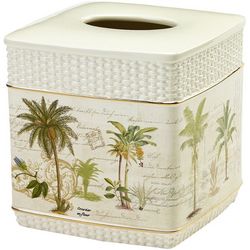 Avanti Colony Palm Tissue Box Cover