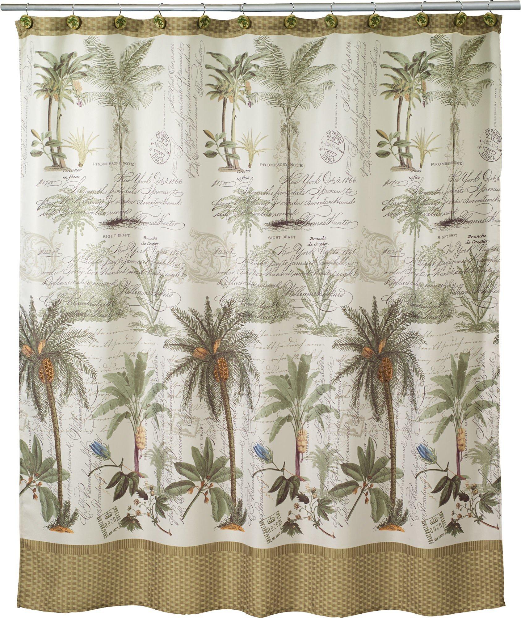 Colony Palm Shower Curtain