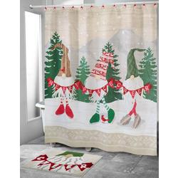 Merry Gnome Shower Curtain
