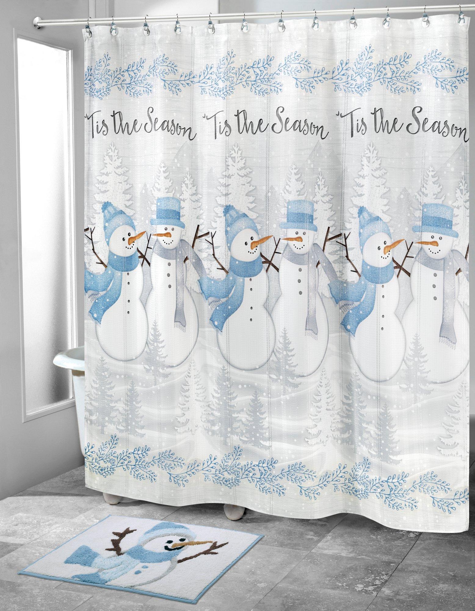 Frosty Friends Shower Curtain