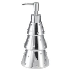 Electroplated Silver Tree Lotion Pump