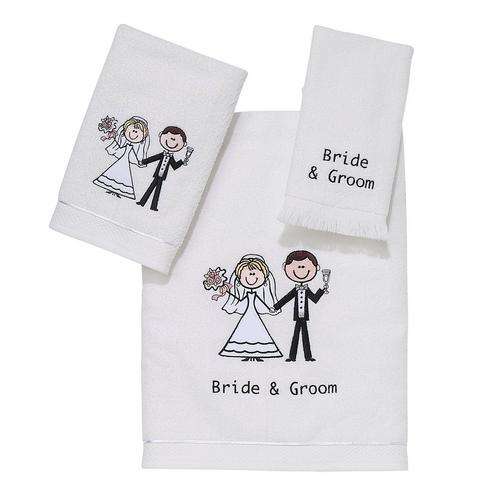 Avanti Bride & Groom Towel Collection