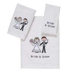 Bride & Groom Towel Collection