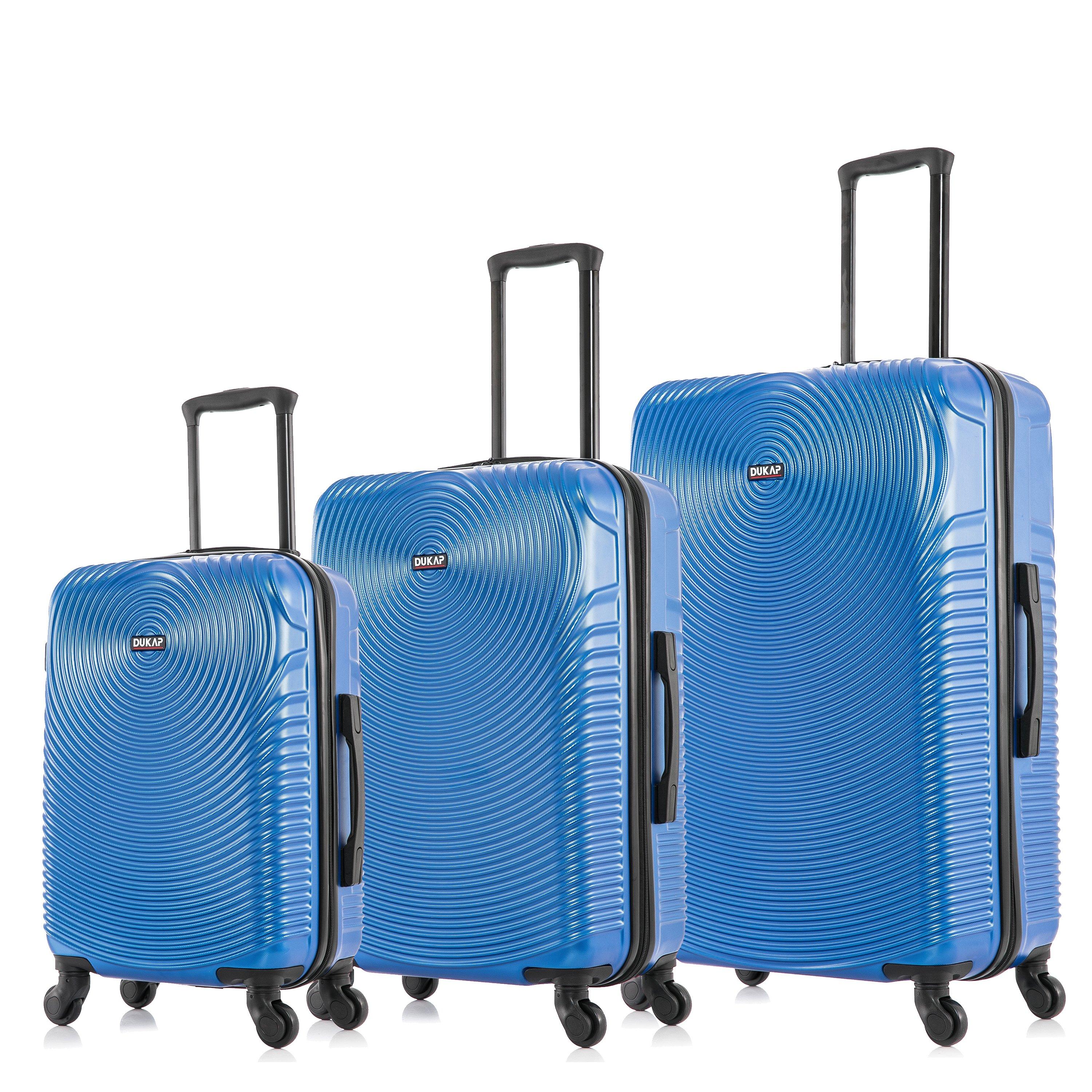 Photos - Suitcase / Backpack Cover Dukap Inception Lightweight Hardside 3 pc Luggage Set 