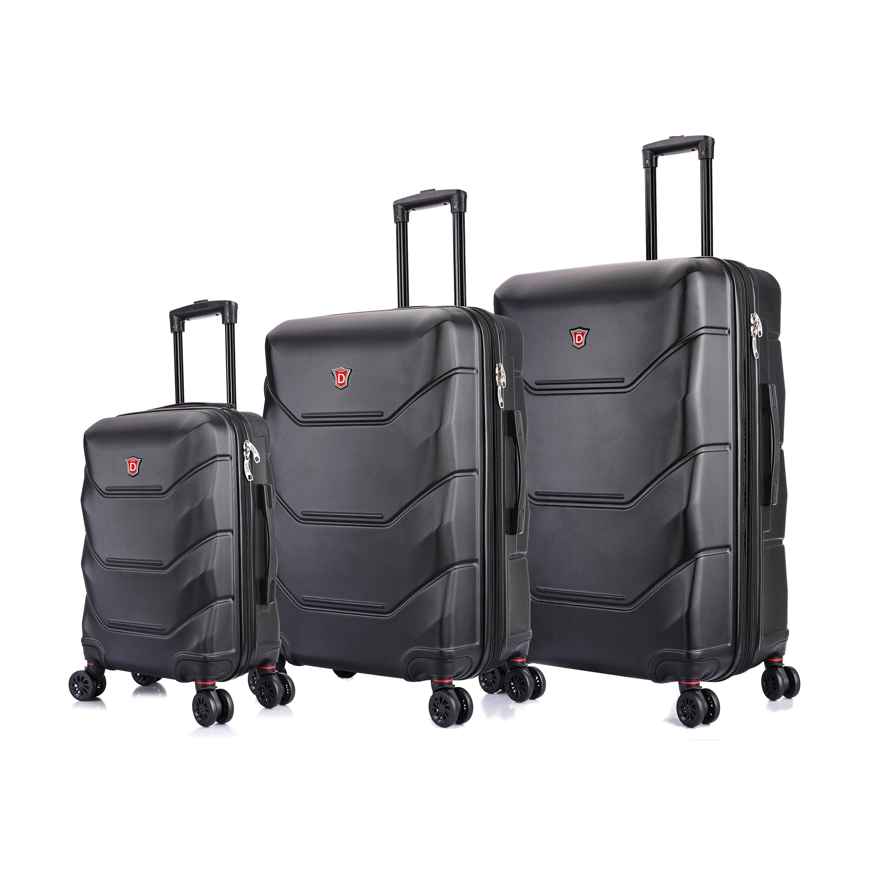 Photos - Travel Accessory Dukap Zonix Hardside Lightweight Spinner 3 pc Luggage Set 