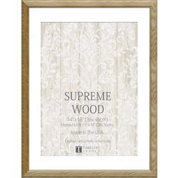 TIMELESS FRAMES Supreme Woods (11x14) Natural Wall Frame