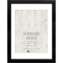 TIMELESS FRAMES Supreme Woods (11x14) Black Wall Frame