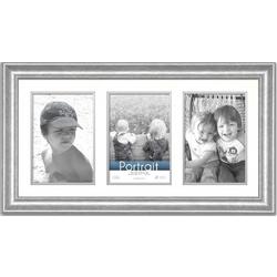 Lauren Collage Silver (3-5x7) Wall Frame
