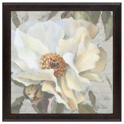 TIMELESS FRAMES 12x12 BLOOM PEONY LETTER II Wall