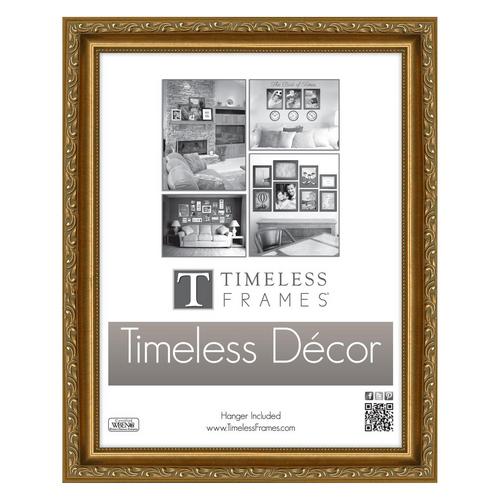 TIMELESS FRAMES 8x10 Carrington Gold Wall Frame