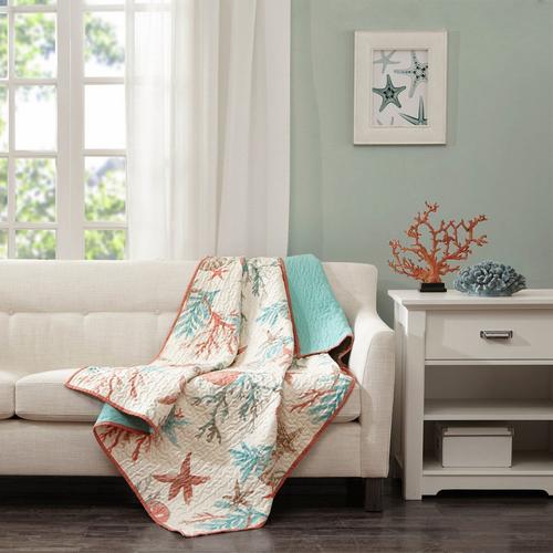 Madison Park Pebble Beach Oversized Quilted Throw
