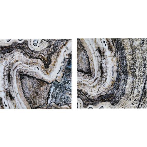 Ink + Ivy Cool Stone 2-pc. Canvas Wall