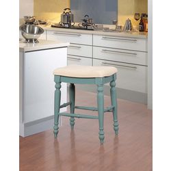 Linon Arly Backless Counter Height Stool - 20x14x25
