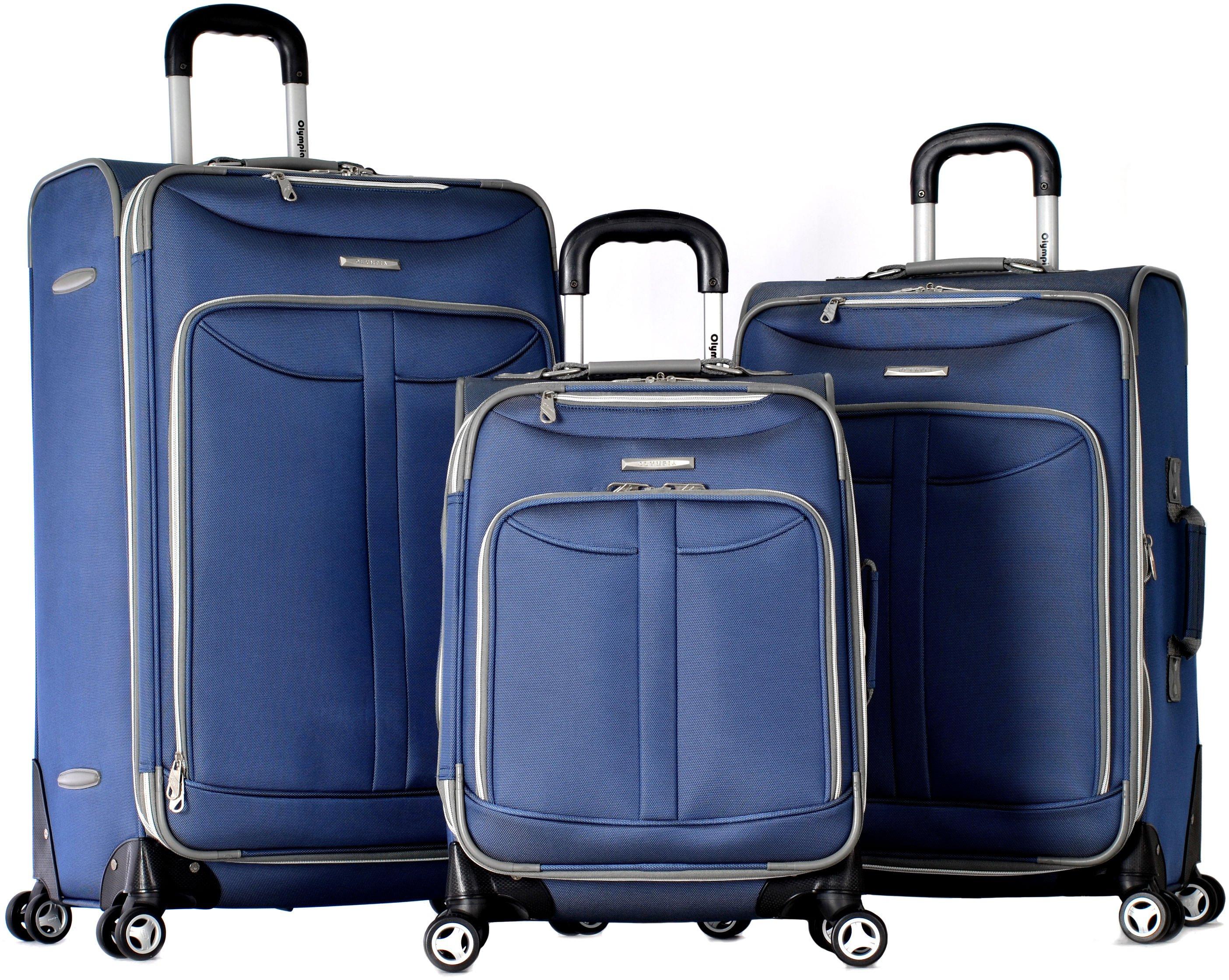 Photos - Suitcase / Backpack Cover Olympia Luggage Tuscany 3-pc. Luggage Set