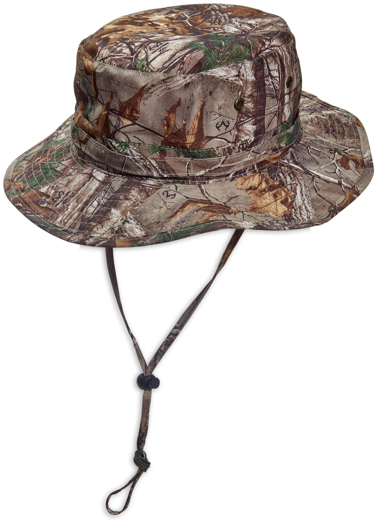 mens camo bucket hat