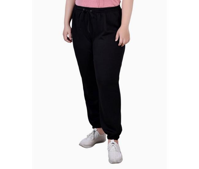 Ny Collection Petite Stretch Crepe Jogger Pants